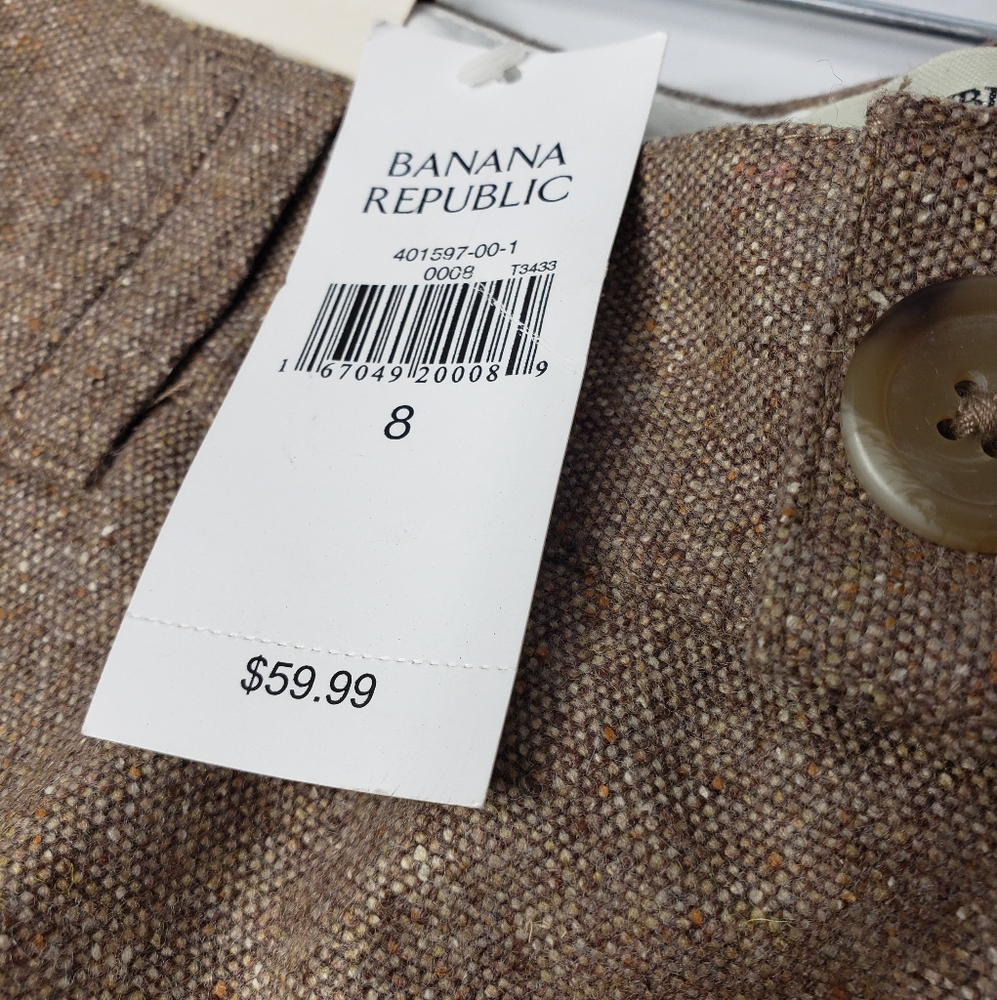 Banana Republic Fact Cropped Britches Breeches Martin Wool Blnd Knickerbocker 8 - Picture 9 of 13
